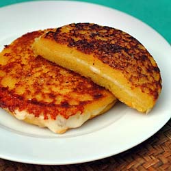 Arepas - Corn Pancake Sandwich